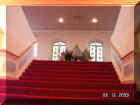 Church stairs.