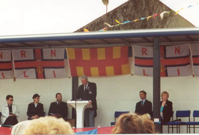 Start of the Service opened by Mr Stan Green.