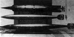 A few torpedoes from the Fiume factory.
