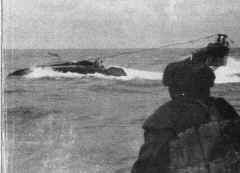 Photo taken from Italian torpedo boat Circe of Tempest's final few minutes.  Copyright has been actively saught to no avail, would the copyright owner contact me direct if need be.